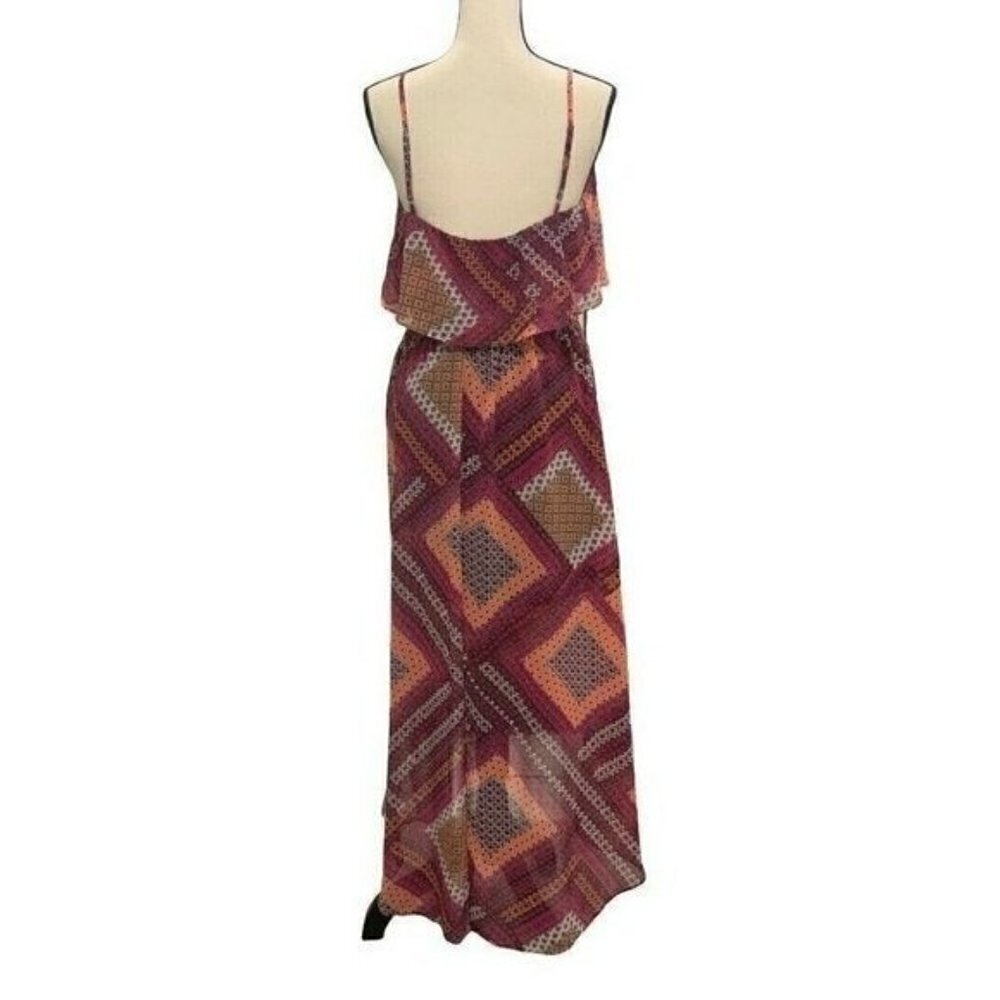 Accidentally in Love Womens High Low Maxi Dress Size M Spaghetti Straps